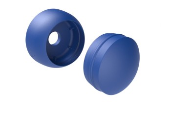 Plastic Bolt Cover 10-12mm BLUE