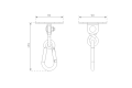 Snap Hook Swing Hanger "Indoor"