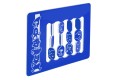 1.2m Sensory Panel Timber Frame Set  "Race, Matching Pairs, Three in a Row"  Play Panel HDPE