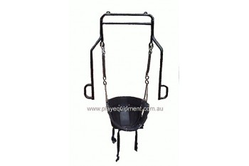 Half Bucket Adult Disabled Swing Seat + Support Frame