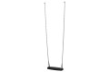  Rubber Swing Seat  ‘PURE’  With 5mm Galvanised Chains 2m Long