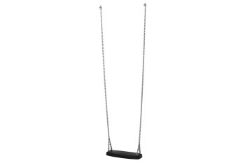  Rubber Swing Seat  ‘PURE’  With 5mm Galvanised Chains 2m Long